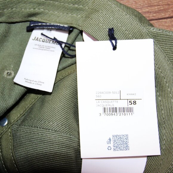 BNWT SS23 JACQUEMUS LA CASQUETTE CAP 58 - Picture 4 of 8